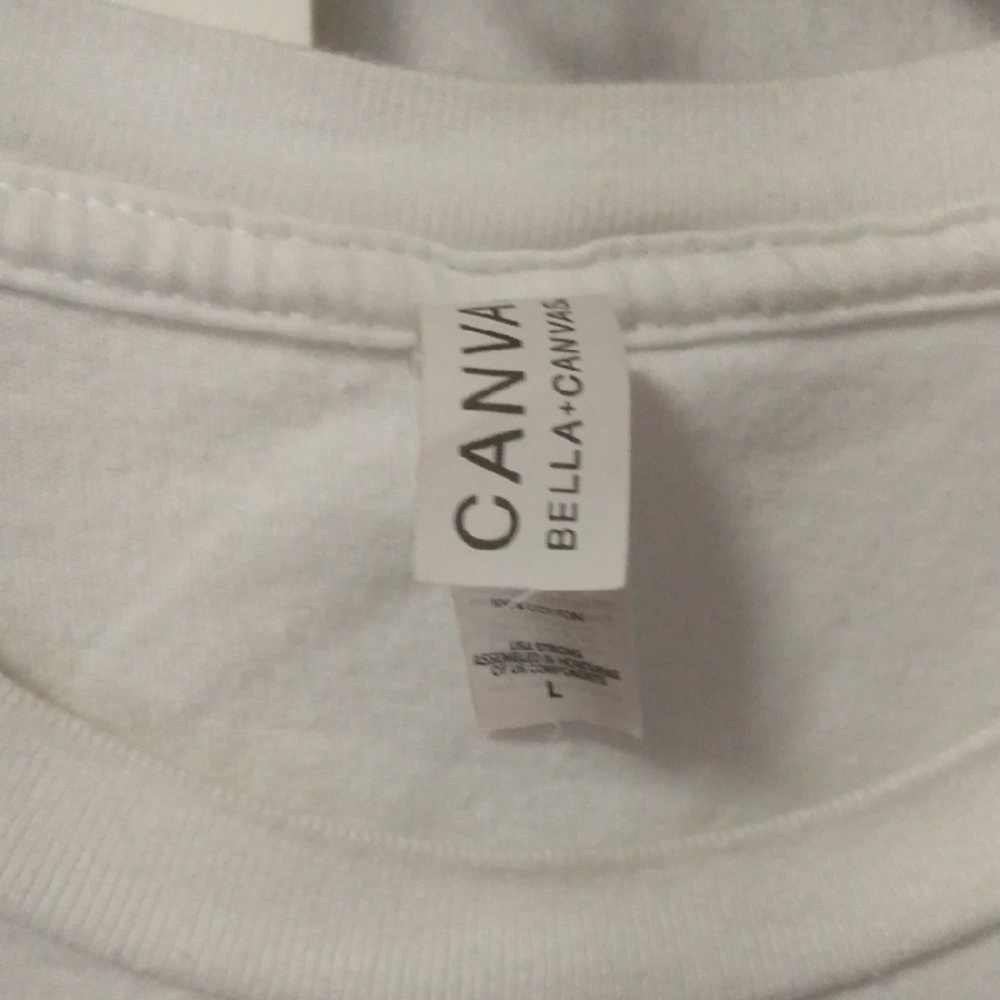 Dwight Yoakam Bella Canvas White Graphic Tee with Green Accents - Picture 3 of 6